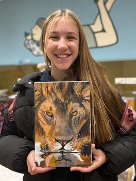 24 Učenci z izdelki